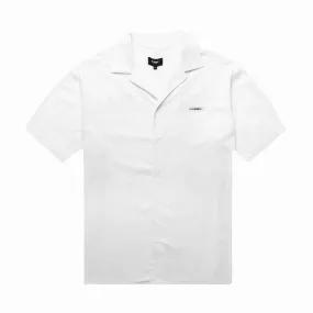 HOMME  'ESSENTIAL' Camp Shirt White