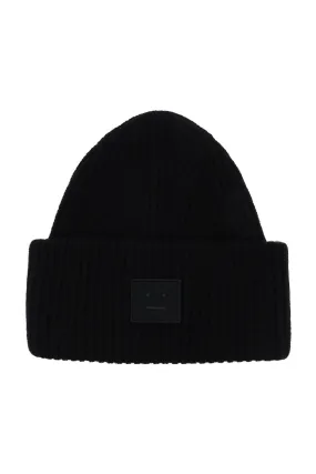 ACNE STUDIOS woolen face beanie hat