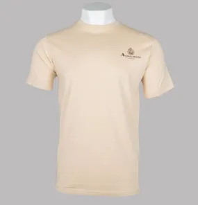 Aquascutum Small Logo T-Shirt Beige