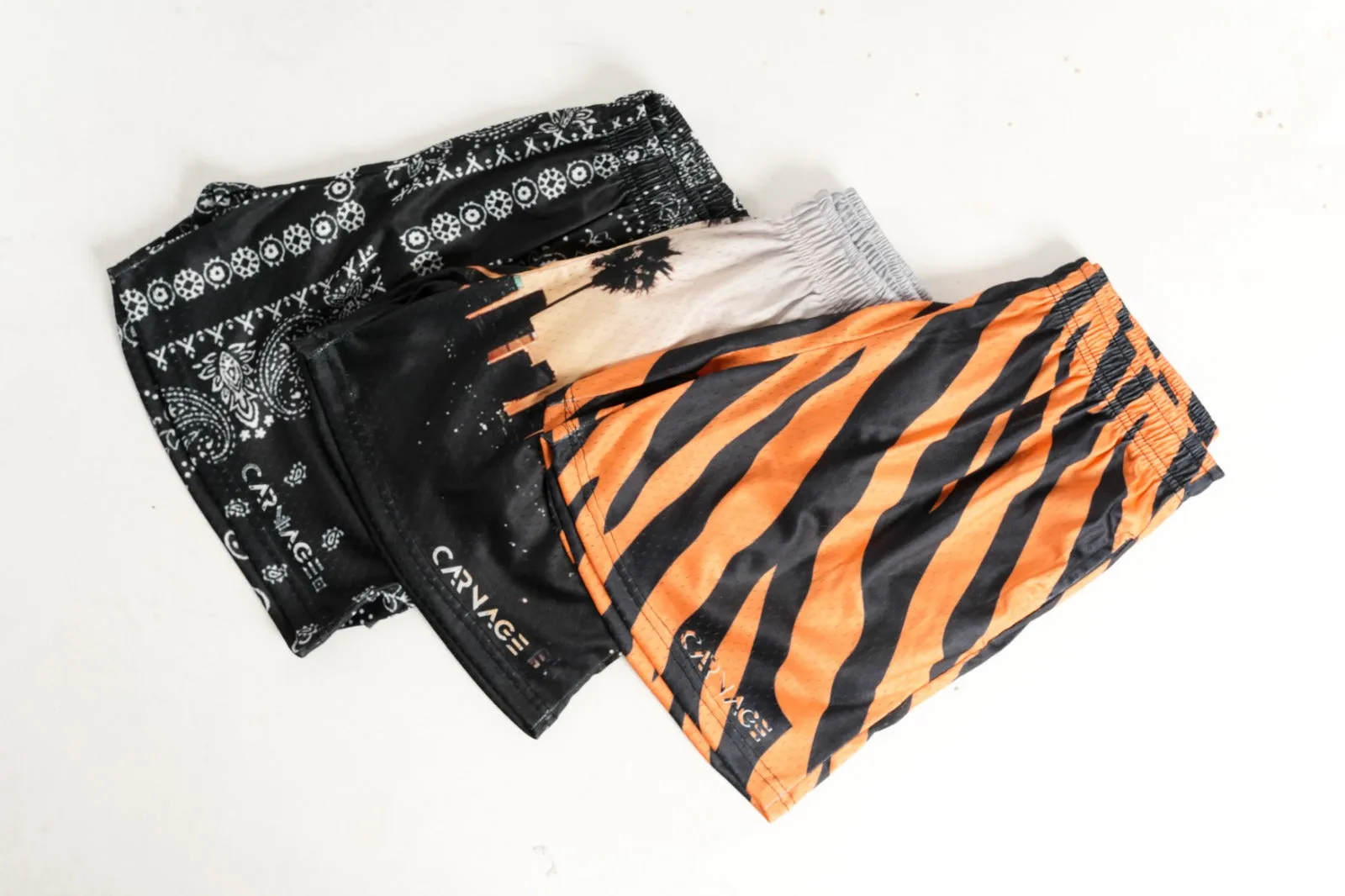 Bandana Mesh Shorts - Unisex