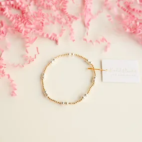 Beaded Blondes | Leah Bracelet in Mixed Metals