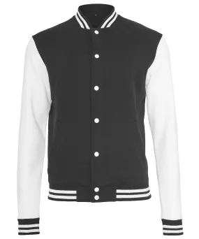 Black/White - Sweat college jacket