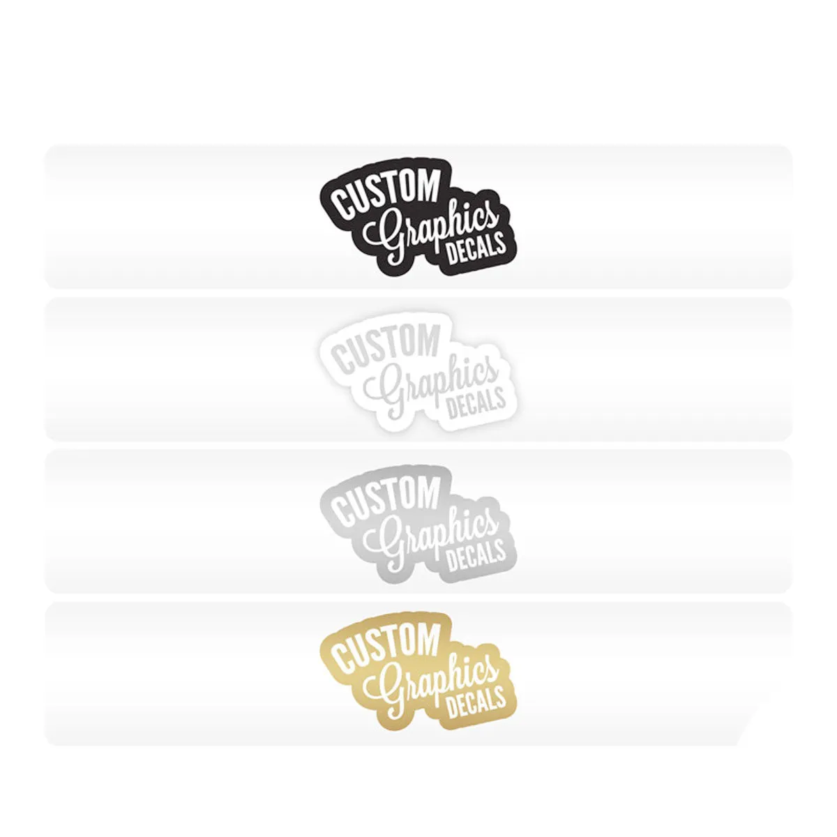 Custom Graphics Rod Decals