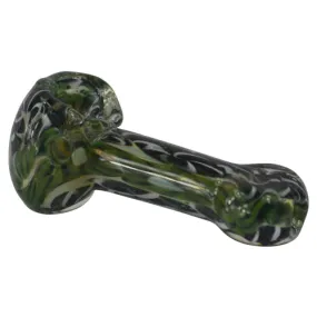 Deep Color Glass Spoon Pipes