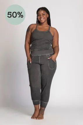 I'mPerfect Stonewash Yoga Jumpsuit 50%off