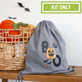 Kimberbell Embroidery Club - September 2024: Fab-Boo Lous Canvas Backpack - KIT ONLY