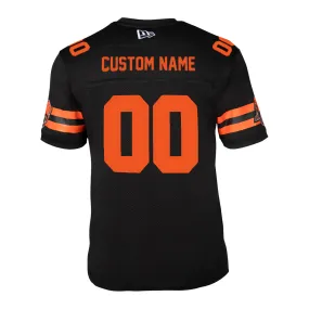 NE Men's Customized Home Jersey- Blackout