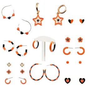 ORANGE   BLACK GAME DAY ENAMEL COLLECTION