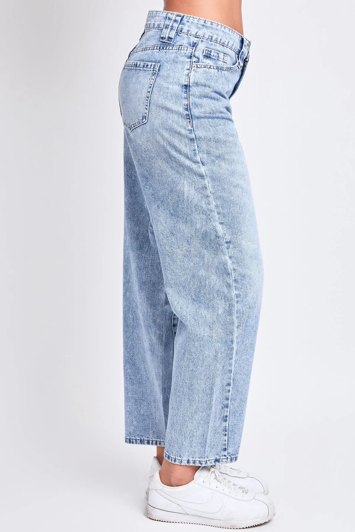 Women's Rigid Detailed Barrel Jeans