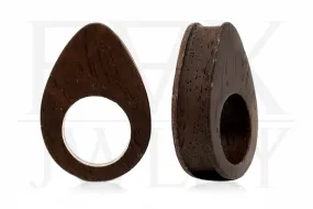 Wooden Teardrop Hole Plugs